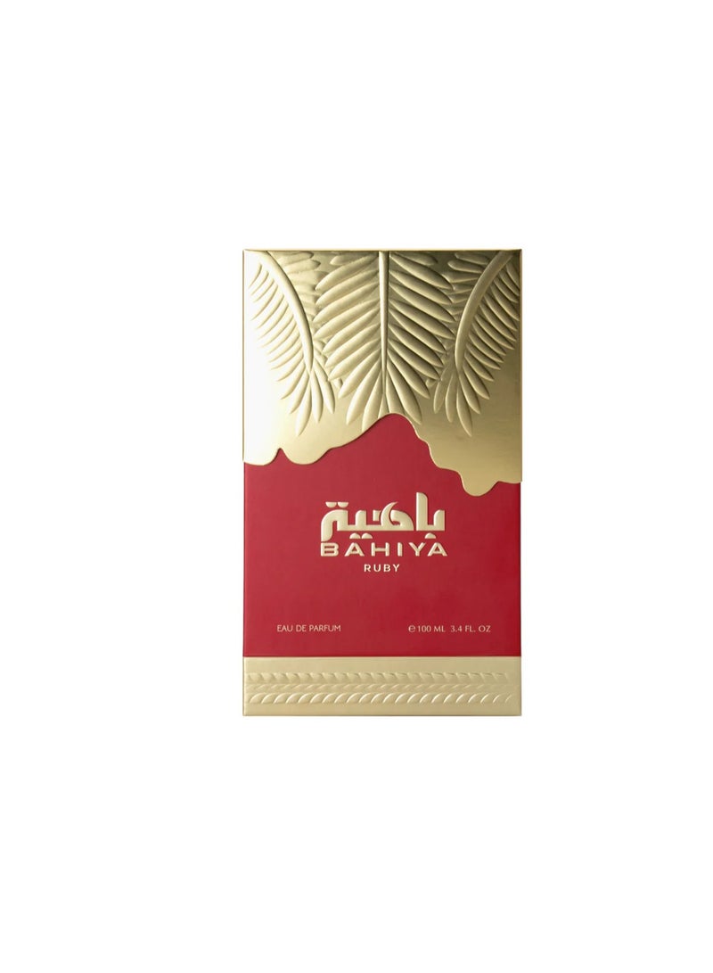 ARABIYAT Bahiya Ruby EDP 100ML - Image 4